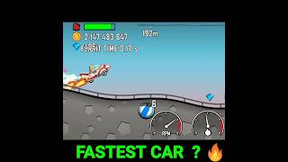 Hill Climb Racing  FASTEST CAR  🔥 [upl. by Anelrihs]