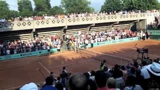 Paul Henri Mathieu retour gagnant à Roland Garros [upl. by Hill]