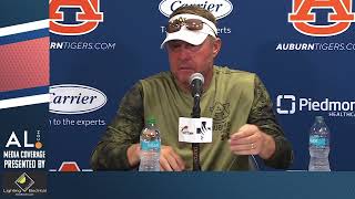 Hugh Freeze addresses the media following Auburns 4814 win over ULM [upl. by Nedarb957]