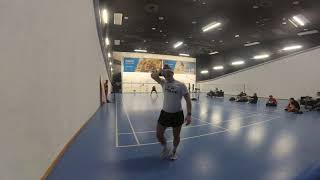 Polish Footbag Championships 2023  Single net final  Victor vs Klimas [upl. by Tally]