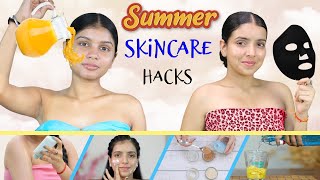 7 Life Saving quotSUMMER SKINCARE HACKSquot You Must Try  Anaysa [upl. by Joon16]