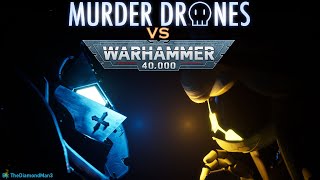 CYN vs Grey Knights  Murder Drones x Warhammer 40k Animation [upl. by Chip972]