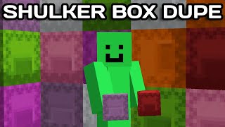 Minecrafts NEW Shulker box Shop Dupe Method 2024 [upl. by Eiddet]