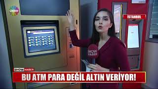 Bu ATM para değil altın veriyor [upl. by Mafalda]