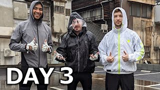 Garnt Joins Us For Rainy Cycling in Japan ft Abroad in Japan  Cyclethon 3 Day 3 [upl. by Atilem]