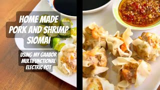 HOME MADE PORK AND SHRIMP SIOMAI RECIPE  Panlasang Pinoy [upl. by Myer]