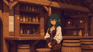 Relaxing Medieval Melodies in Tavern Ambience  Soothing CelticFolk Music Fantasy DnDRPG Music [upl. by Ahsya906]