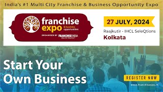 India’s 1 MultiCity Expo Franchise Expo 2024 is coming back to West Bengal [upl. by Feeney]