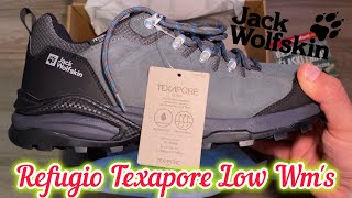 Обзор на ботинки Refugio Texapore Low Jack Wolfskin [upl. by Wagner]