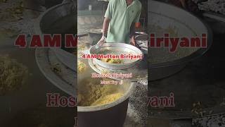 4 AM Mutton Biriyani youtube shorts shortsfeed short biriyani food foodie viralvideo video [upl. by Colfin]