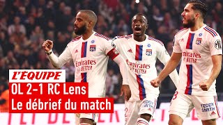 OL 21 Lens  Le débrief de la victoire lyonnaise dans LÉquipe du Soir [upl. by Reube]