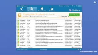 Wise Disk Cleaner Tutorial  Advanced Cleaner [upl. by Nanci]
