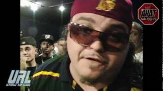 AHAT Rap Battle Donnie Menace vs Fatz pt 2 [upl. by Hume]