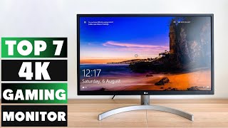 Top 7 Best 4k Gaming Monitors in 2024 [upl. by Phedra]