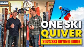 The One Ski Quiver 2024  The Best All Mountain Ski Buying Guide [upl. by Kurman]