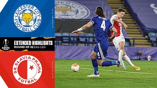 Leicester City vs Slavia Praha Extended Highlights  UCL on CBS Sports [upl. by Minton]