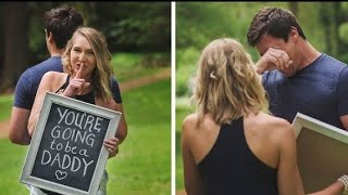 Youre PREGNANT Emotional Surprise Pregnancy Announcements That Will Make You Cry  Kindness 4 [upl. by Hannazus125]