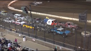 Perris Auto Speedway Demo Cross Main Event 6124 [upl. by Yanat]