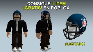 CONSIGUE 1 ITEM GRATIS EN ROBLOX  Evento NFL Shop [upl. by Marras]