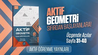 Aktif Geometri Çözümleri  Sayfa 3140  Üçgende Açılar [upl. by Nnylannej]