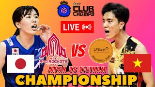 JAPAN vs VIETNAM  LP BANK vs NEC RED ROCKETS  2024 ASIAN WOMENS VOLLEYBALL CHAMPIONSHIP [upl. by Nylecoj237]