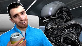 HIDING FROM MONSTERS ON A PLANE  Garrys Mod Slasher [upl. by Yetta932]