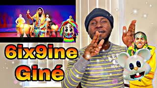 6IX9INE  GINÉ Official Music Video Micky Mop  REACTION VIDEO [upl. by Airehc]