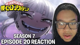 URARAKA AND HIMIKO TOGA  My Hero Academia Season 7 Episode 20 Reaction [upl. by Gilson]