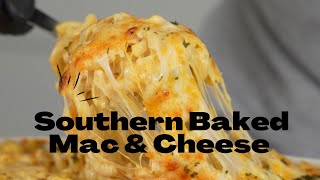 How To Make Baked Mac amp Cheese Recipe  OneStopChop [upl. by Hedve]