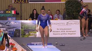 Manila Esposito ITA VT EF 🥇 2023 Cottbus World Cup Event Finals [upl. by Philbin219]