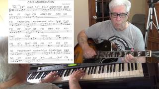 Aint Misbehavin  guitar amp piano Jazz cover  Fats Waller  Yvan Jacques [upl. by Akelam]