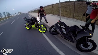 Kaldırıma Çarptım  Yine Tek Teker Devam  MotoVlog62 [upl. by Hubert]