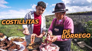 COCINANDO COSTILLAS DE BORREGO para mi amiguito Boliviano  Doña Empera [upl. by Kelcey]