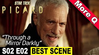 Star Trek Picard Season 2 Episode 2 BEST SCENE – Q [upl. by Sharman]