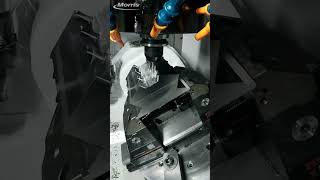 Engine Block CNC Machining TimeLapse on 5Axis Vertical Machining Center [upl. by Tecu458]