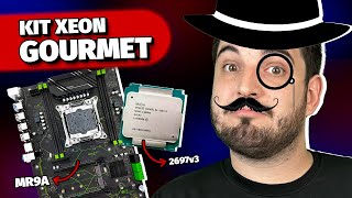 ESSE É O NOVO MELHOR KIT XEON X99 Machinist MR9A  Xeon 2697v3 de 14 núcleos [upl. by Klepac]