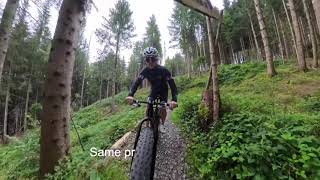 Reccie of Ironbike race course on fat bike [upl. by Elegna614]