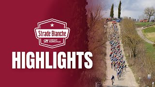 Strade Bianche 2024  Gli highlights della corsa [upl. by Kiona]