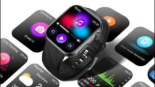 Lemfofit Lem 4 health smartwatch launched with ECG tracking blood sugar monitor 49 price [upl. by Tymes689]