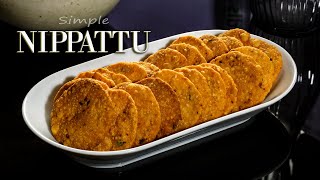 Nippattu Recipe  Crispy and Delicious Nippattu  ನಿಪ್ಪಟ್ಟು  Simple Cooking With Radhika [upl. by Ahkihs]