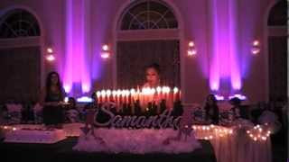 Samanthas Sweet Sixteen Candle Ceremony [upl. by Laspisa]