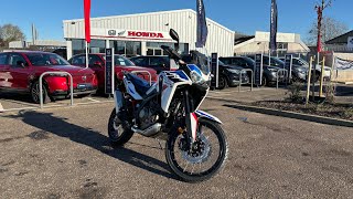 New Honda Africa Twin adventure 1100 Motorcycle 2024 ES [upl. by Slifka]