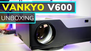 Vankyo V600 M18 Native 1080P Projector Unboxing [upl. by Winthorpe]