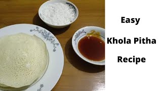 Easy Khola Pitha Recipe [upl. by Travus289]