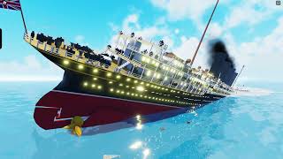 Sinking the Lusitania in Roblox [upl. by Nicholas]