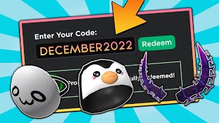 8 NEW CODES DECEMBER 2022 Roblox Promo Codes For ROBLOX FREE Items and FREE Hats NOT EXPIRED [upl. by Enal805]