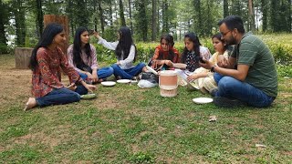 Picnic🥳 with my students at natures park Mashobra 🌭🍕🍟 [upl. by Etnoed]