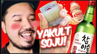 How To Make Yakult Soju Recipe  Yakult Soju Ratio [upl. by Llet208]