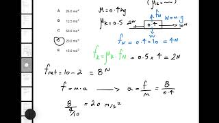 IMAT physics topic questions  Kinematics [upl. by Anom]