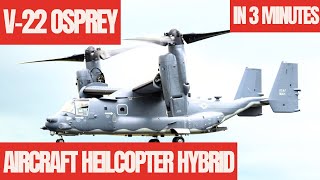 V 22 Osprey The Revolutionary Tiltrotor Aircraft Changing Warfare [upl. by Mary]